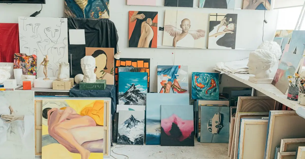 Crea una galería de arte asequible en casa
